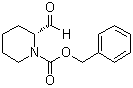 (2R)-2-甲酰基-1-哌啶羧酸苄酯分子结构 (CAS 1068012-41-8)