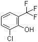 2-Trifluoromethyl-6-chlorophenol molecular structure (CAS 106877-36-5)
