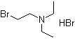 structure of CAS# 1069-72-3, N-(2-Bromoethyl)diethylamine hydrobromide;2-Bromotriethylamine hydrobromide; N,N-Diethyl-2-amino-1-bromoethane hydrobromide