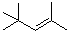structure of CAS# 107-40-4, 2,4,4-Trimethyl-2-pentene;2,2,4-Trimethyl-3-pentene; Propene, 1-tert-butyl-2-methyl-