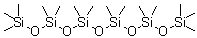 Tetradecamethylhexasiloxane molecular structure (CAS 107-52-8)