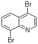 4,8-Dibromoquinoline molecular structure (CAS 1070879-31-0)