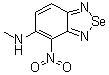 N-甲基-4-硝基-2,1,3-苯并硒二唑-5-胺分子结构 (CAS 107095-01-2)