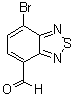 7-Bromo-2,1,3-benzothiadiazole-4-carboxaldehyde molecular structure (CAS 1071224-34-4)
