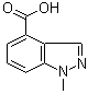 1-Methyl-1H-indazole-4-carboxylic acid molecular structure (CAS 1071433-05-0)
