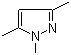 1,3,5-三甲基吡唑分子结构 (CAS 1072-91-9)