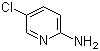 结构式 CAS# 1072-98-6, 2-氨基-5-氯吡啶