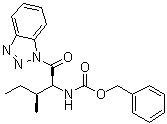 N-[(1S,2S)-1-(1H-Benzotriazol-1-ylcarbonyl)-2-methylbutyl]-carbamic acid phenylmethyl ester molecular structure (CAS 1072442-07-9)