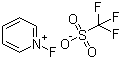 structure of CAS# 107263-95-6, N-Fluoropyridinium trifluoromethanesulfonate;N-Fluoropyridinium triflate