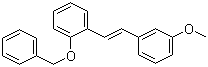 结构式 CAS# 1072930-86-9, 2-苄氧基-3'-甲氧基二苯乙烯