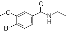 4-Bromo-N-ethyl-3-methoxybenzamide molecular structure (CAS 1072944-41-2)