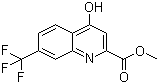 Methyl 4-hydroxy-7-(trifluoromethyl)quinoline-2-carboxylate molecular structure (CAS 1072944-69-4)
