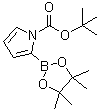 1-(tert-Butoxycarbonyl)-1H-pyrrole-2-boronic acid pinacol ester molecular structure (CAS 1072944-98-9)