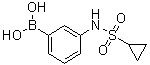 structure of CAS# 1072945-67-5, 3-(Cyclopropylsulfonylamino)phenylboronic acid