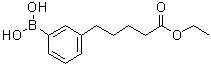 3-Boronobenzenepentanoic acid 1-ethyl ester molecular structure (CAS 1072946-57-6)