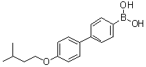 结构式 CAS# 1072951-81-5, [4'-(3-甲基丁氧基)[1,1'-联苯]-4-基]硼酸