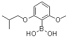 structure of CAS# 1072951-97-3, 2-Isobutoxy-6-methoxyphenylboronic acid