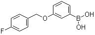[3-[(4-Fluorophenyl)methoxy]phenyl]boronic acid molecular structure (CAS 1072952-03-4)