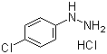 4-Chlorophenylhydrazine hydrochloride molecular structure (CAS 1073-70-7)
