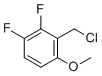 2,3-Difluoro-6-methoxybenzyl Chloride molecular structure (CAS 1073435-67-2)