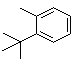 structure of CAS# 1074-92-6, 2-Methyl-tert-butylbenzene;NSC 23694; o-Methyl-tert-butylbenzene; o-tert-Butyltoluene