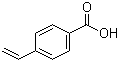 4-乙烯基苯甲酸分子结构 (CAS 1075-49-6)