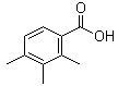 structure of CAS# 1076-47-7, 2,3,4-Trimethylbenzoic acid;Prehnitylic acid