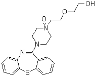 Quetiapine N-oxide molecular structure (CAS 1076199-40-0)