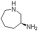 structure of CAS# 107885-67-6, (3S)-Azepan-3-amine;(3S)-3-Aminohexahydroazepine; (S)-3-Aminohexahydroazepine; (S)-Hexahydro-1H-azepin-3-amine