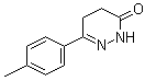 2,3,4,5-四氢-6-(4-甲基苯基)-3-哒嗪酮分子结构 (CAS 1079-72-7)