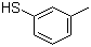 3-甲基苯硫酚分子结构 (CAS 108-40-7)