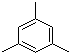 structure of CAS# 108-67-8, Mesitylene;1,3,5-Trimethylbenzene