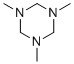 1,3,5-Trimethylhexahydro-1,3,5-triazine molecular structure (CAS 108-74-7)