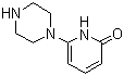 6-(1-Piperazinyl)-2(1H)-pyridinone molecular structure (CAS 108122-24-3)