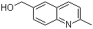 (2-Methyl-6-quinolinyl)methanol molecular structure (CAS 108166-02-5)