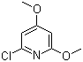 structure of CAS# 108279-89-6, 2-Chloro-4,6-dimethoxypyridine