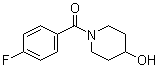(4-氟苯基)(4-羟基-1-哌啶基)甲酮分子结构 (CAS 1082882-95-8)