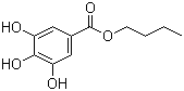 Butyl 3,4,5-trihydroxybenzoate molecular structure (CAS 1083-41-6)