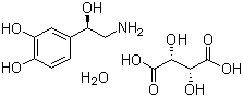 L-Norepinephrine bitartrate  molecular structure (CAS 108341-18-0)
