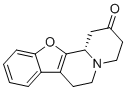 (S)-1,3,4,6,7,12b-hexahydro-2H-benzofuro[2,3-a]quinolizin-2-one molecular structure (CAS 108392-57-0)