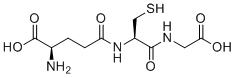 structure of CAS# 108457-42-7, Glutathione (1R,2R)-Isomer;(R)-2-amino-5-(((R)-1-((carboxymethyl)amino)-3-mercapto-1-oxopropan-2-yl)amino)-5-oxopentanoic acid