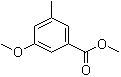 结构式 CAS# 108593-44-8, 5-甲氧基-3-甲基苯甲酸甲酯