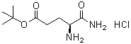(S)-4,5-Diamino-5-oxopentanoic acid 1,1-dimethylethyl ester monohydrochloride molecular structure (CAS 108607-02-9)