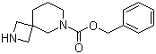 2,6-Diazaspiro[3.5]nonane-6-carboxylic acid phenylmethyl ester molecular structure (CAS 1086394-81-1)