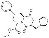 structure of CAS# 108731-95-9, Ramipril Diketopiperazine;ethyl (2S)-2-[(2S,6S,8S,11S)-11-methyl-9,12-dioxo-1,10-diazatricyclo[6.4.0.02,6]dodecan-10-yl]-4-phenylbutanoate