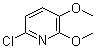 6-Chloro-2,3-dimethoxypyridine molecular structure (CAS 1087659-30-0)
