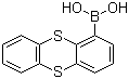 1-Thianthrenylboronic acid molecular structure (CAS 108847-76-3)