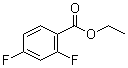 structure of CAS# 108928-00-3, Ethyl 2,4-difluorobenzoate;2,4-Difluorobenzoic acid ethyl ester