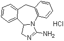 structure of CAS# 108929-04-0, Epinastine hydrochloride;(+/-)-3-Amino-9,13b-dihydro-1H-dibenz[c,f]imidazo[1,5-a]azepine hydrochloride; 9,13b-Dihydro-1H-dibenz[c,f]imidazo[1,5-a]azepin-3-amine hydrochloride