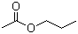 Propyl acetate molecular structure (CAS 109-60-4)